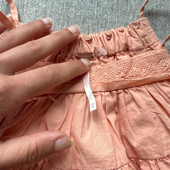 Free People Peach Cotton Set - Picture 3 of 6